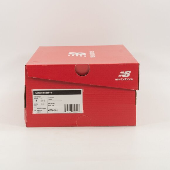 New Balance Women's FuelCell Rebel V4 'White Grey' WFCXCM4 Running Multi Size - Picture 12 of 12